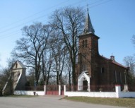 Kościół i cmentarz w Górce Pabianickiej