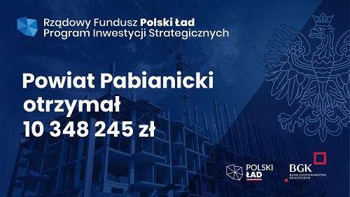 Polski Ład - informacja o otrzymanym dofinansowaniu